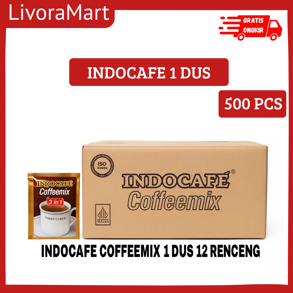 Indocafe Coffeemix 1 Dus ( 5 bag / 500 sachet)