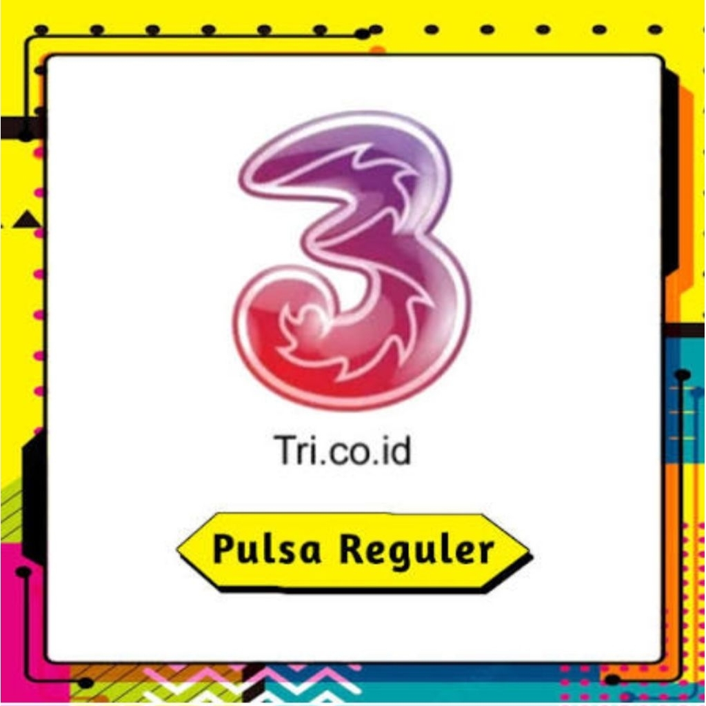Pulsa Tri 35.000 Termurah