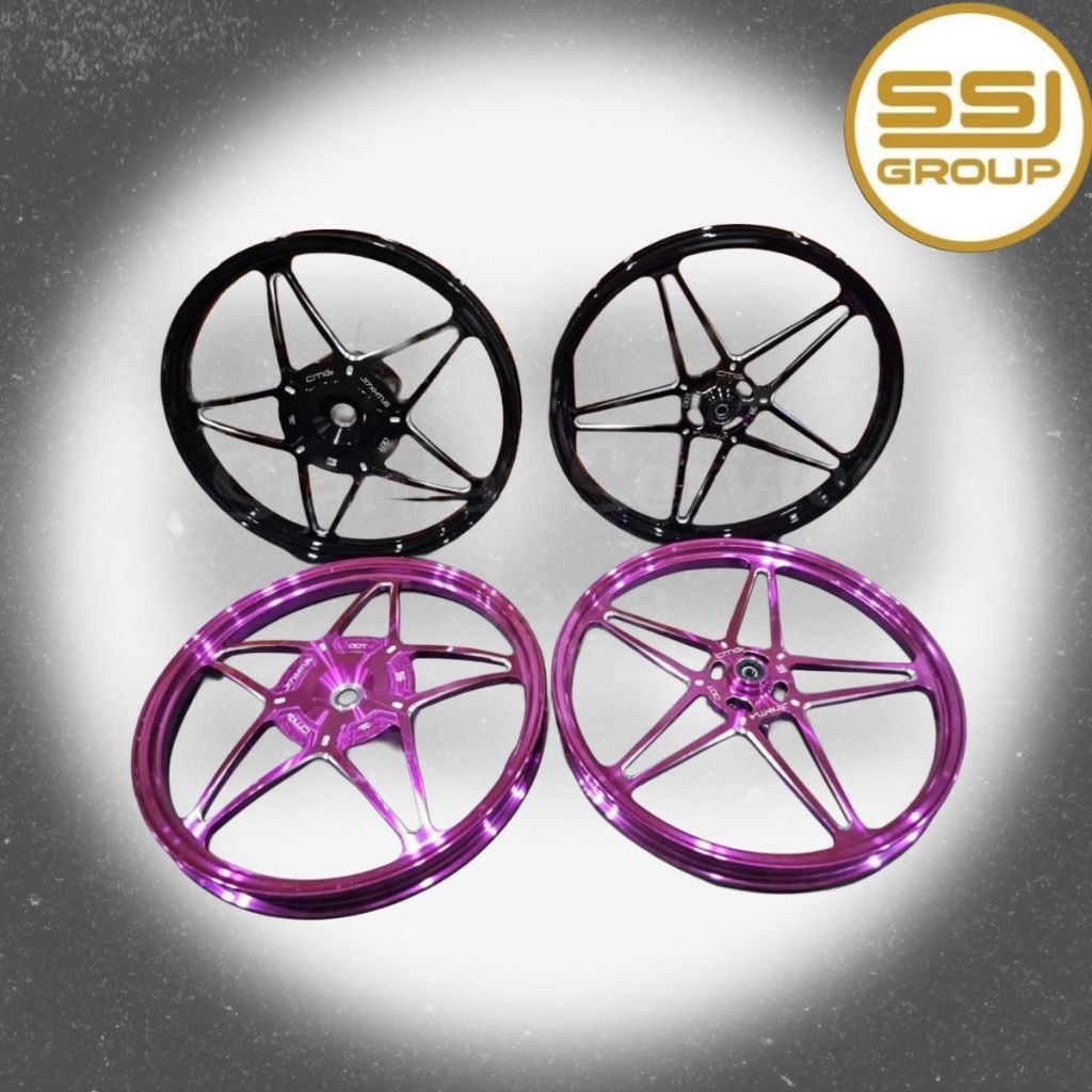 VELG RACING CMG MG.5 / BINTANG LANGIT RING 17 PALANG 5 VARIO, BEAT, AEROX