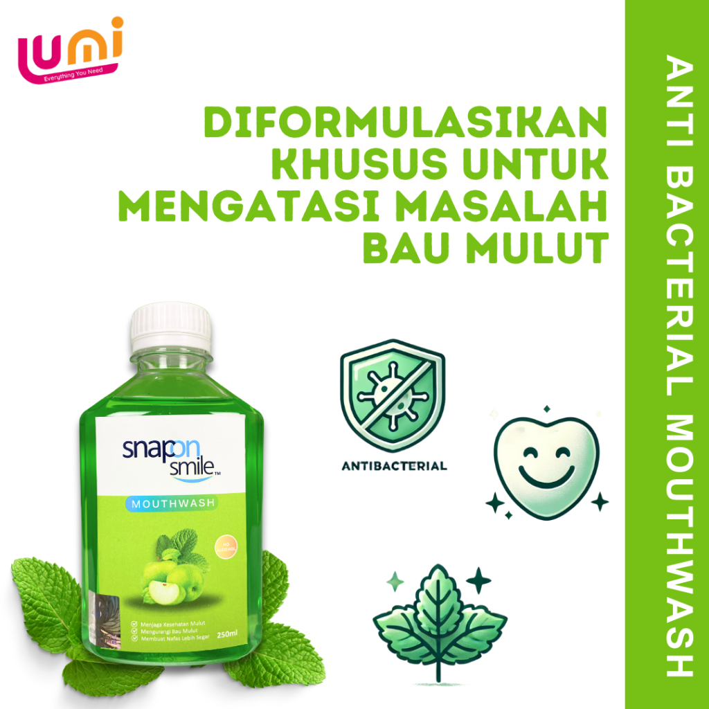 Snap On Smile Veneer Dan Mouthwash Segar