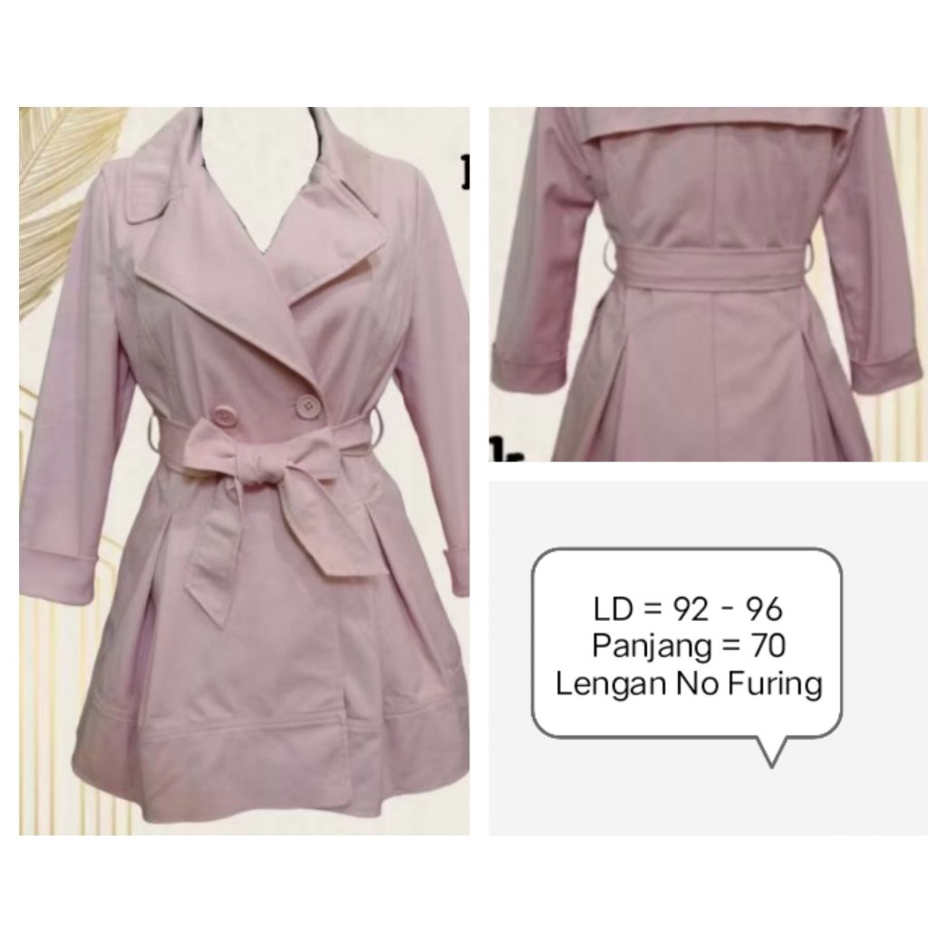 Coat Pendek/Blazer Wanita