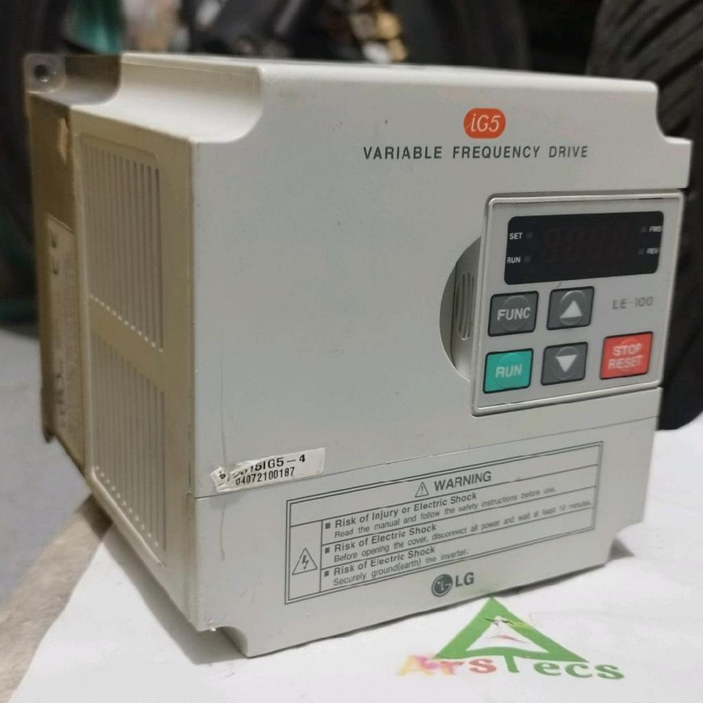 Inverter LG/LS SV015iG5-4 Input 380Volt 2Hp 1.5kW Bekas Original