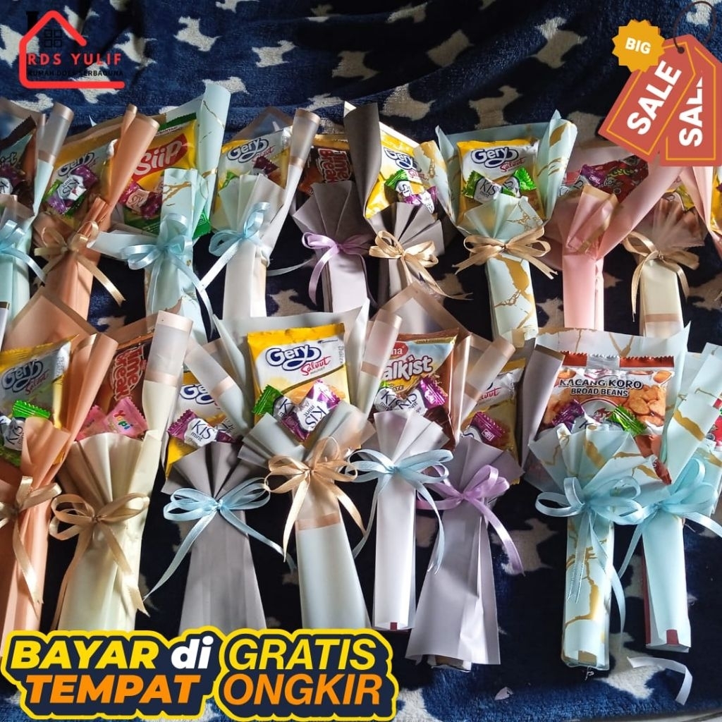 BUKET JAJAN/ BUKET MINI/ BUKET JAJAN SIMPEL/ HARI GURU