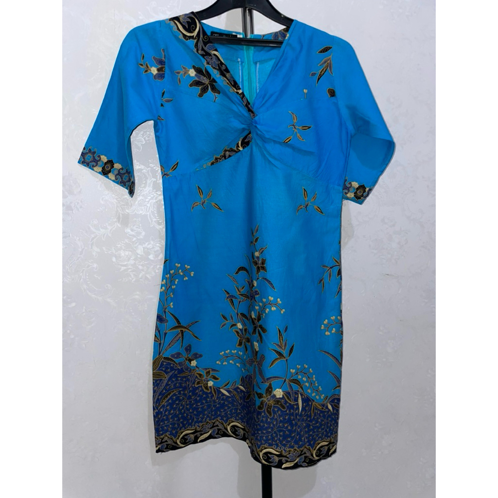 Preloved Midi Dress Batik