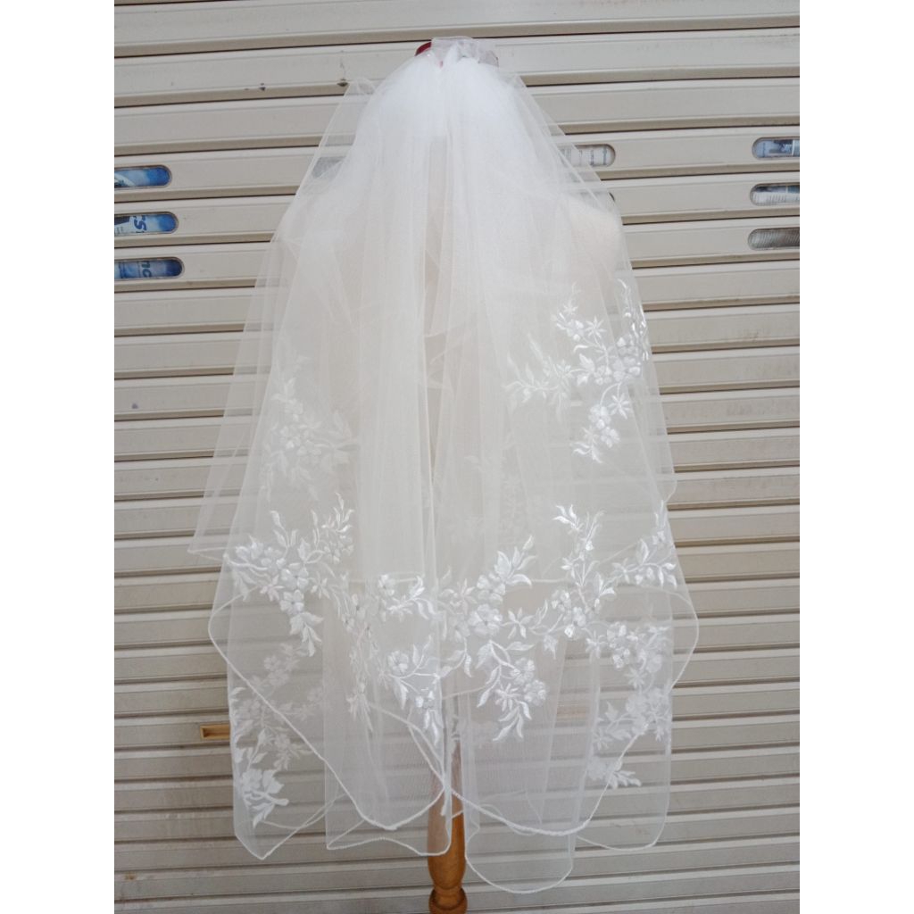 Veil Wedding/Slayer Pengantin, slayer kerudung pengantin