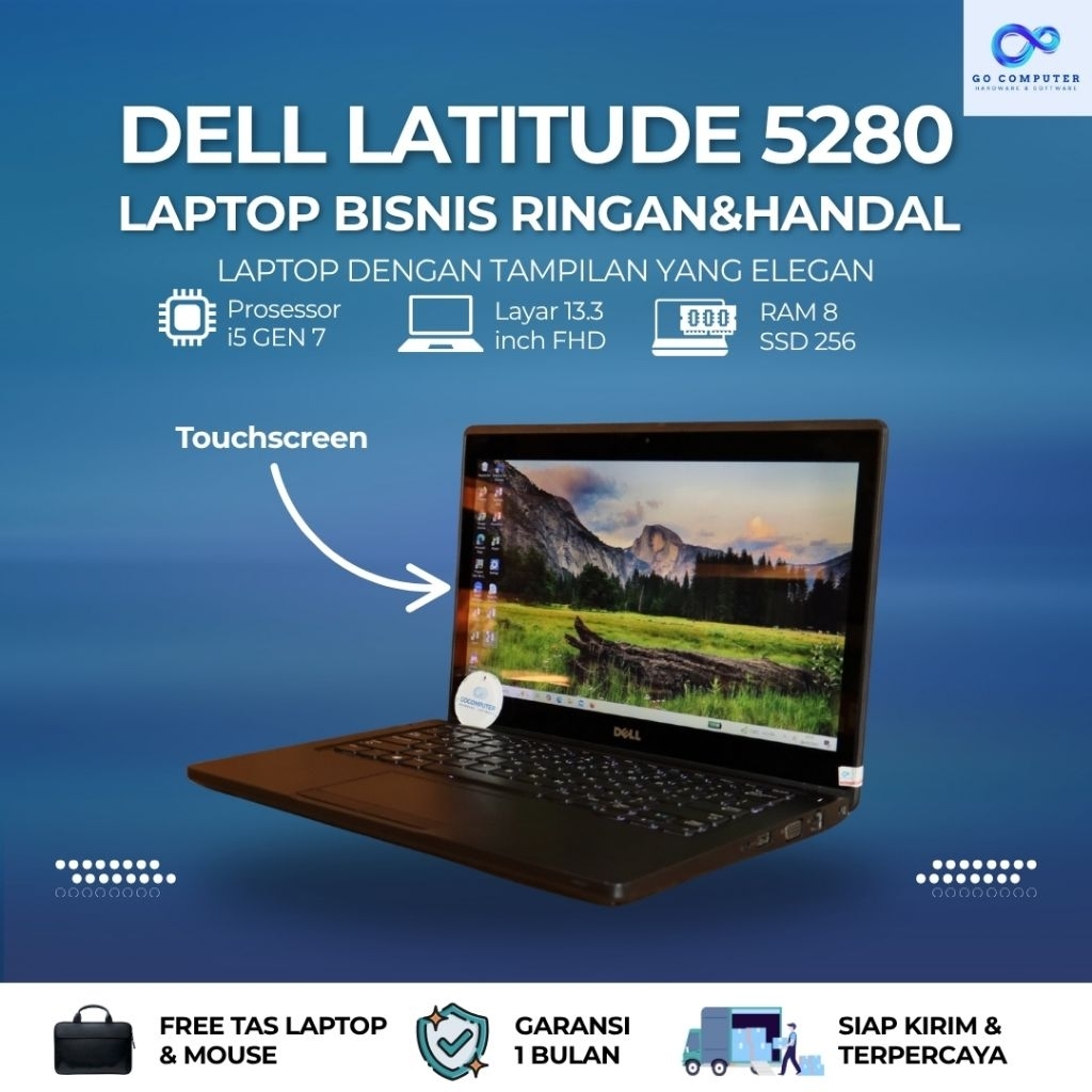 Dell Latitude 5280 i5 GEN 7 TOUCHSCREEN