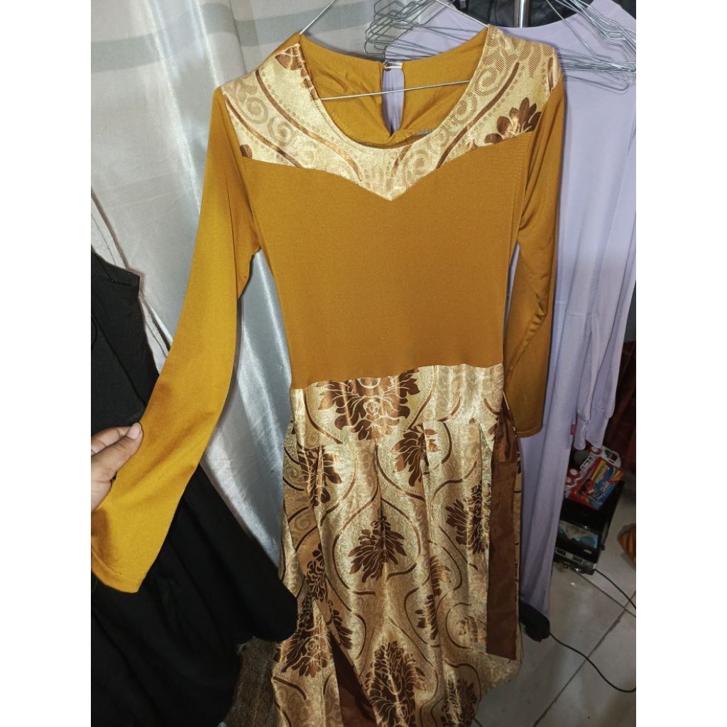 GAMIS ANAK/DEWASA GAMIS JODHA LD 80-100