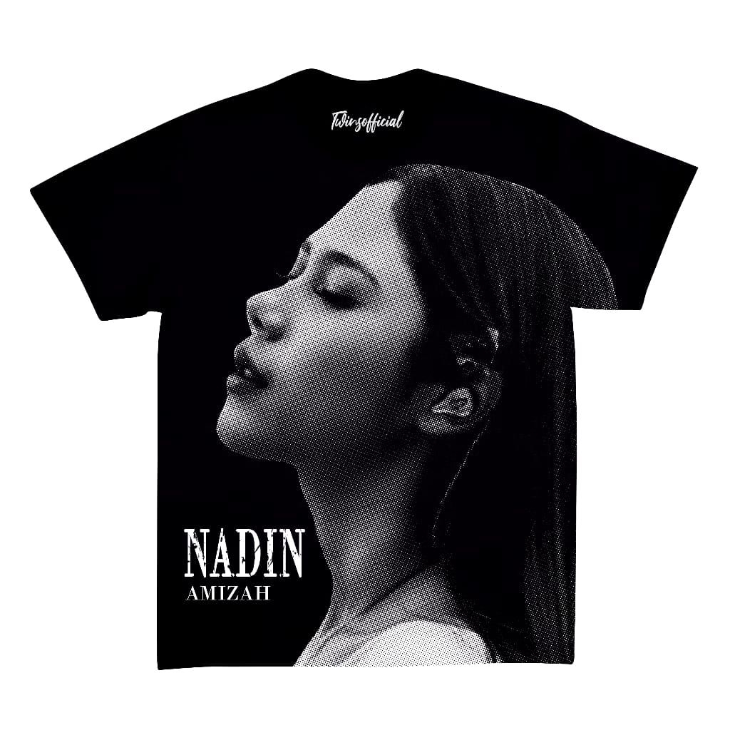 SHOWMANID - kaos Nadin amizah T-shirt kaos Nadin amizah cotton combad