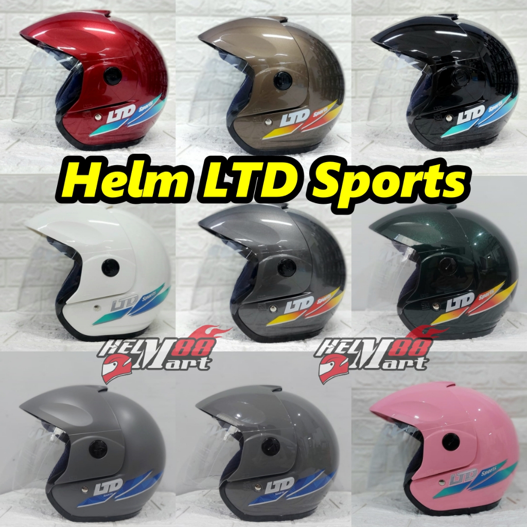 Helm LTD Sports Original SNI Helmet LTD Sport Half Face