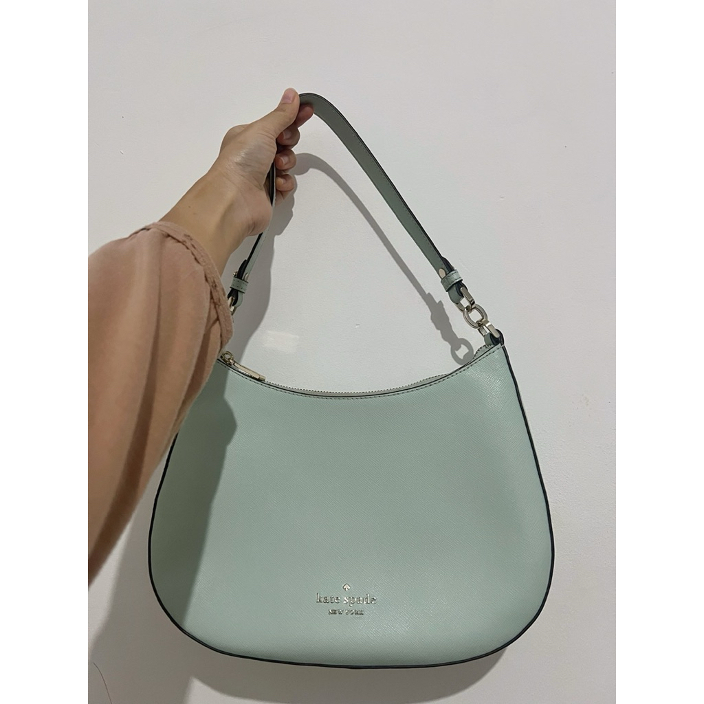 Preloved Kate Spade Staci Saffiano Leather Shoulder Bag