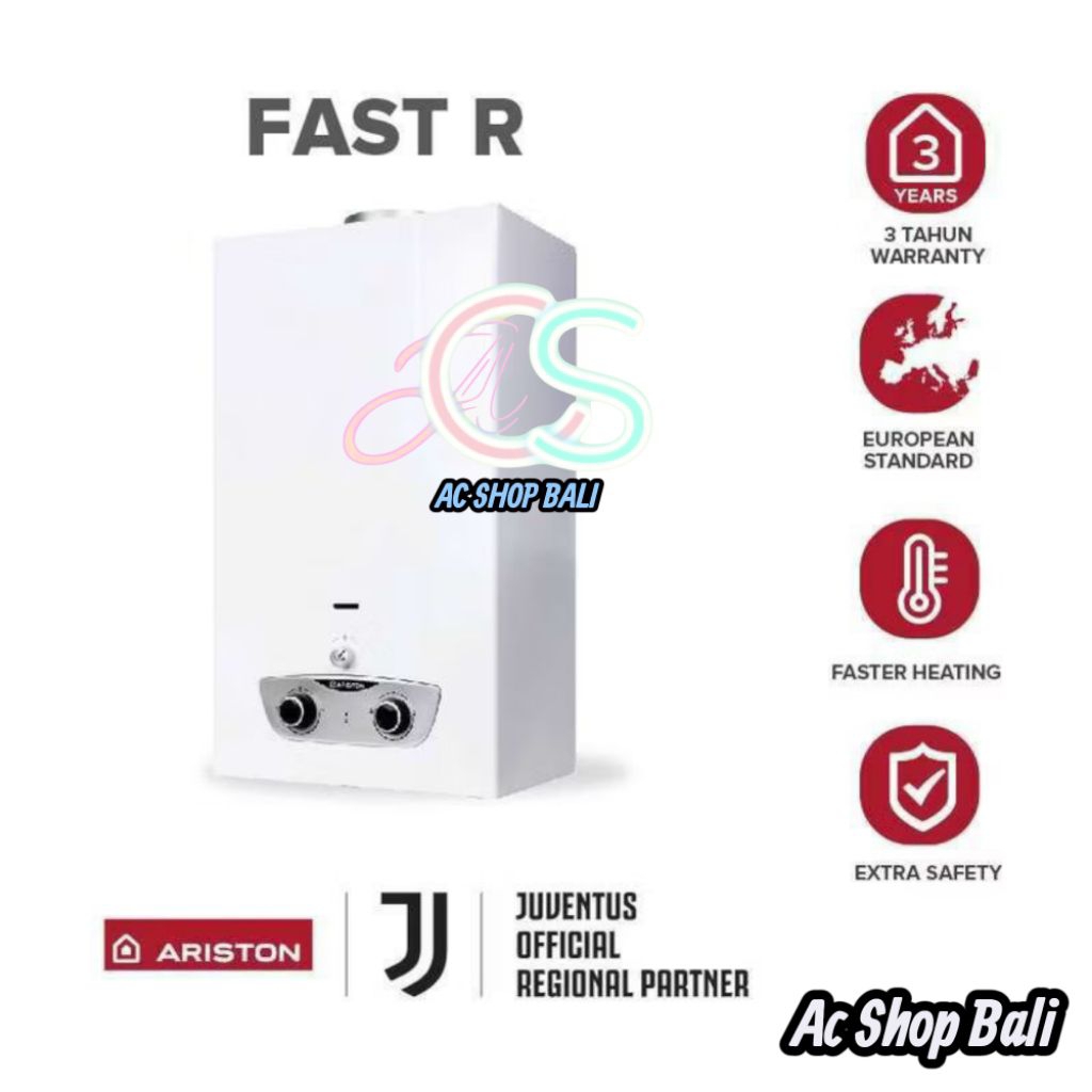 Ariston Water Heater Gas 10 Liter