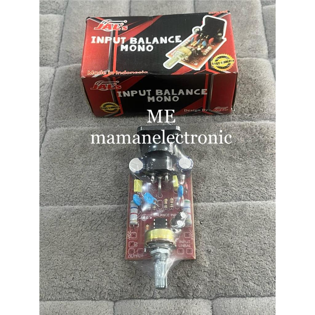 KIT INPUT BALANCE MONO KIT JAL INPUT BALANCE MONO 034 JAL
