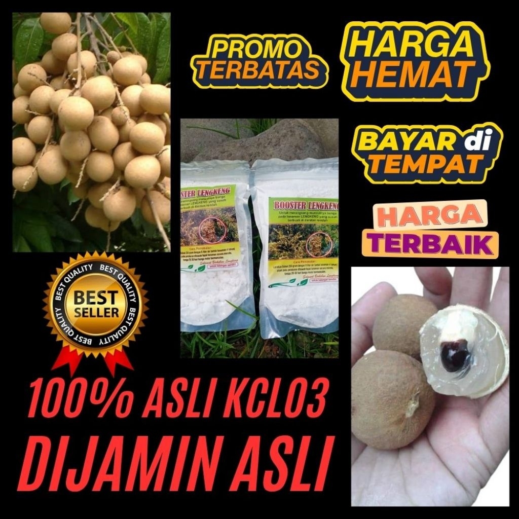 Booster Kelengkeng Murni 1 Kg, Booster Kelengkeng Kcl