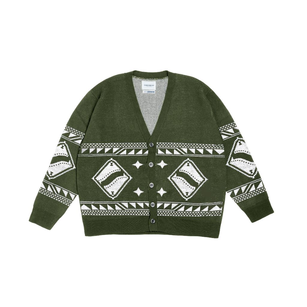 Seventyfout Knitwear Fleis Hijau