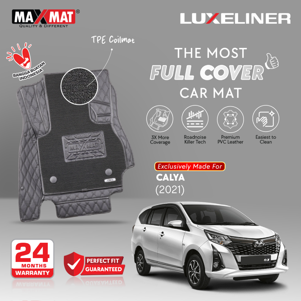 Otoproject Karpet Mobil Maxmat 7D Luxliner Toyota Calya 2021-Now