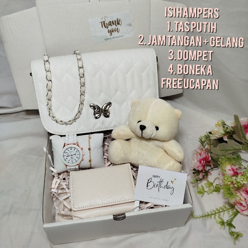 Kado Ulang Tahun Exclusive/ Gift Box Hampers Exclusive/ Hampers Wanita