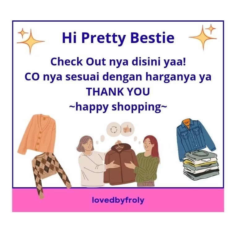 CO dari toko sebelah ya bestie