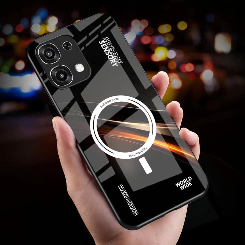 Softcase Glass  Kaca Kilau For OPPO A6 PRO -  Casing Hp OPOO A6 PRO - K09