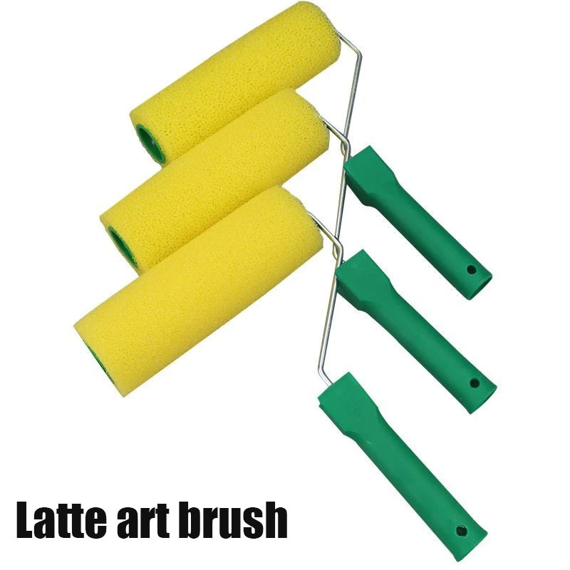 8 Inci Roll Cat Tembok Paint Roller Cat Dinding Roll Tekstur Texture Motif Paint