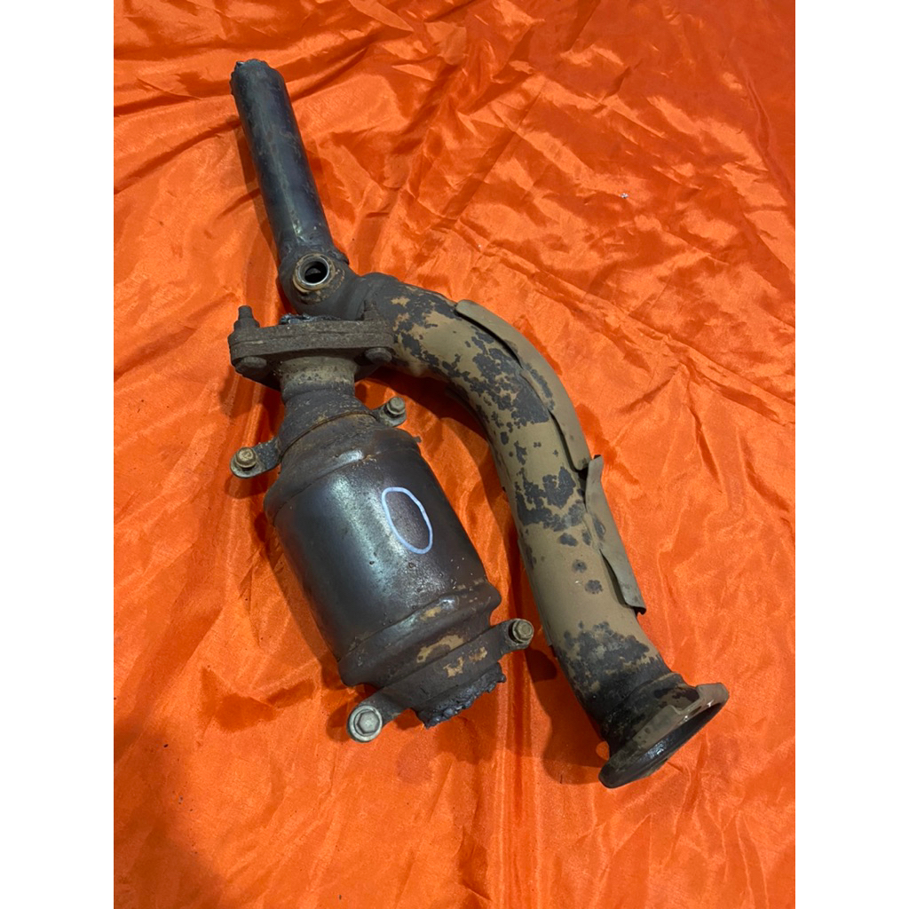 katalis Frontpipe Mobil Honda Jazz Ge8 Original 2008-2014