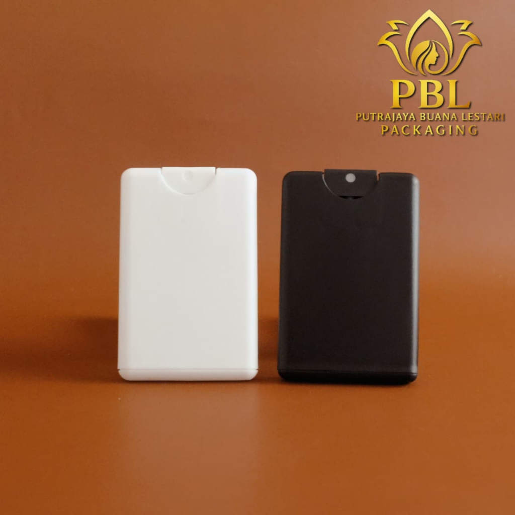 Botol Spray Pocket Card 20ml / Botol Pocket Spray Kemasan Hand Sanitizer & Parfum 20ml