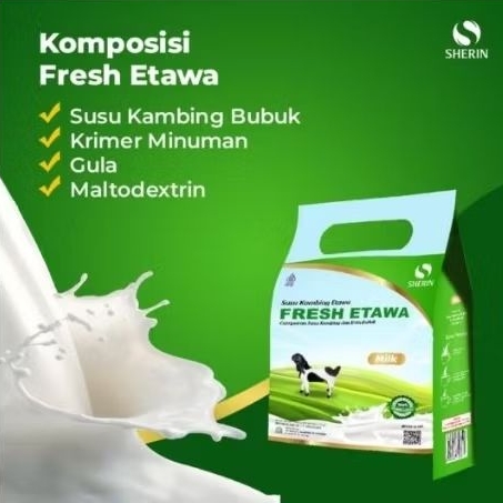 Susu kambing freshetawa 10 sachet atasi alergi susu sapi