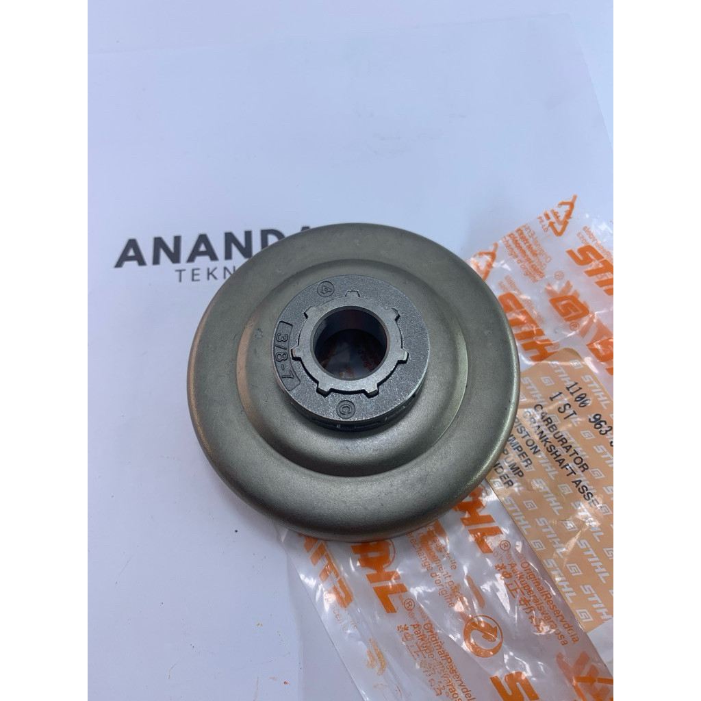 SPROCKET SENSO MS382 STIHL SPROKET GERGAJI MESIN KAYU STIHL MS 382 PART OF CHAINSAW GERGAJI MESIN SE