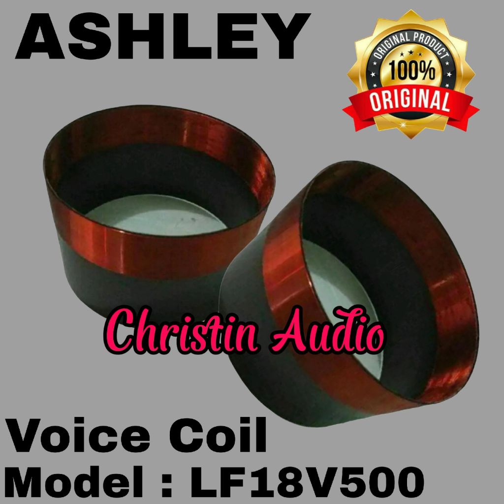 Spull Speaker Ashley LF18V500 Profesional Voice Coil Ashley LF18V500 Original
