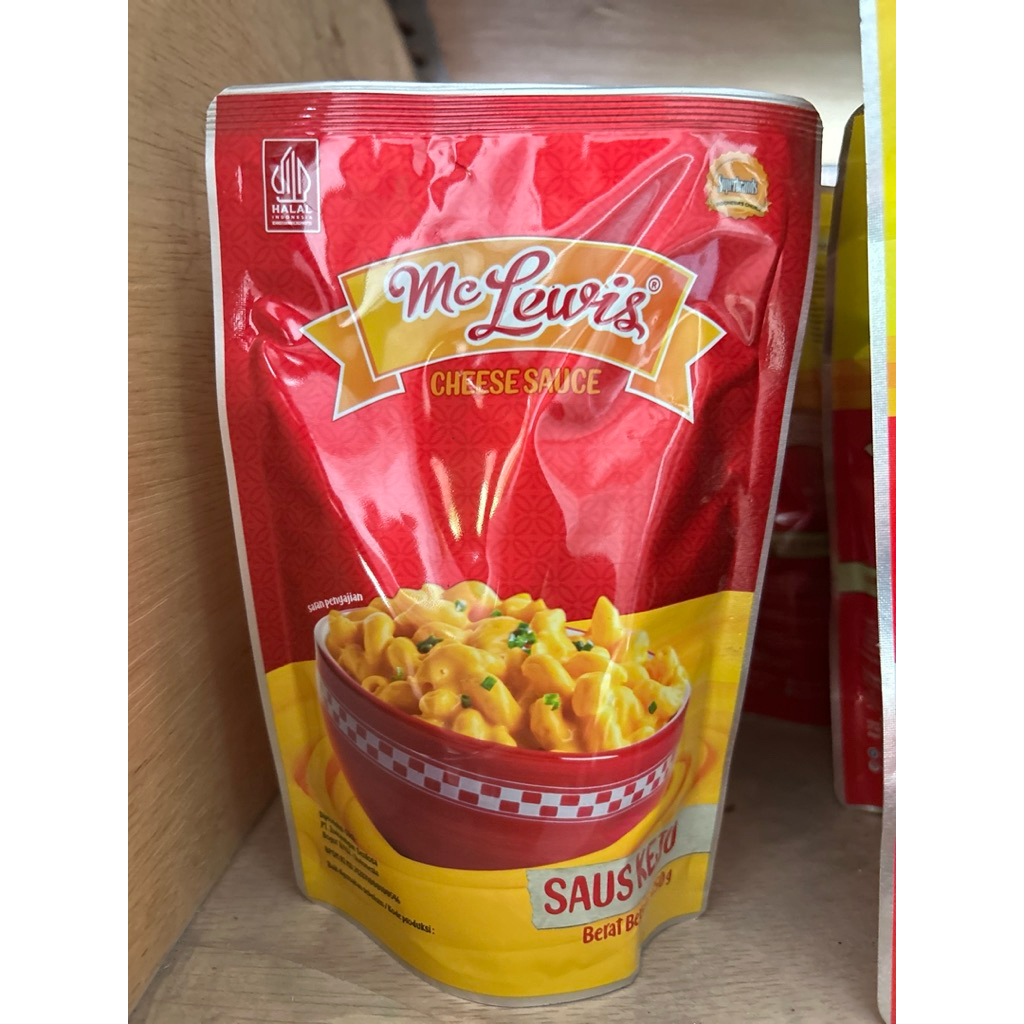 Saus Keju Mc Lewis 250 gr - Saos Keju - Saus Keju - Cheese Sauce