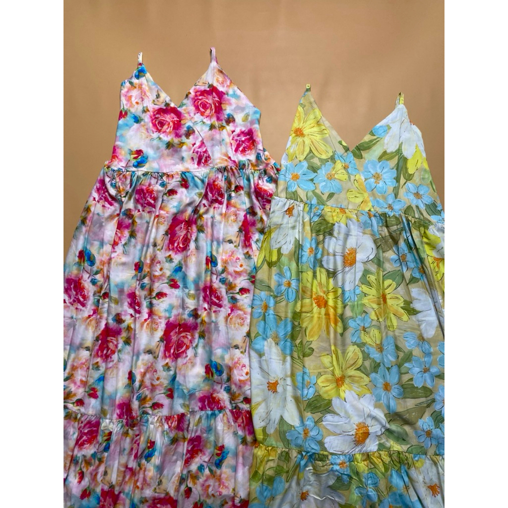 Dress panjang tali lady , Dress panjang sexy , dress panjang viral