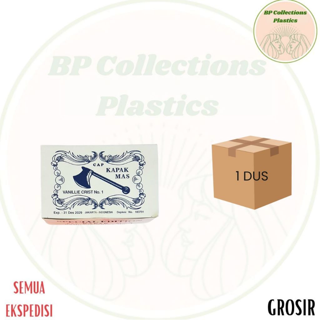 1 DUS 4000 sachets VANILI BUBUK VANILLIE KAPAK MAS SACHET VANILLI POWDER PERISA PENYEDAP AROMA KUE V