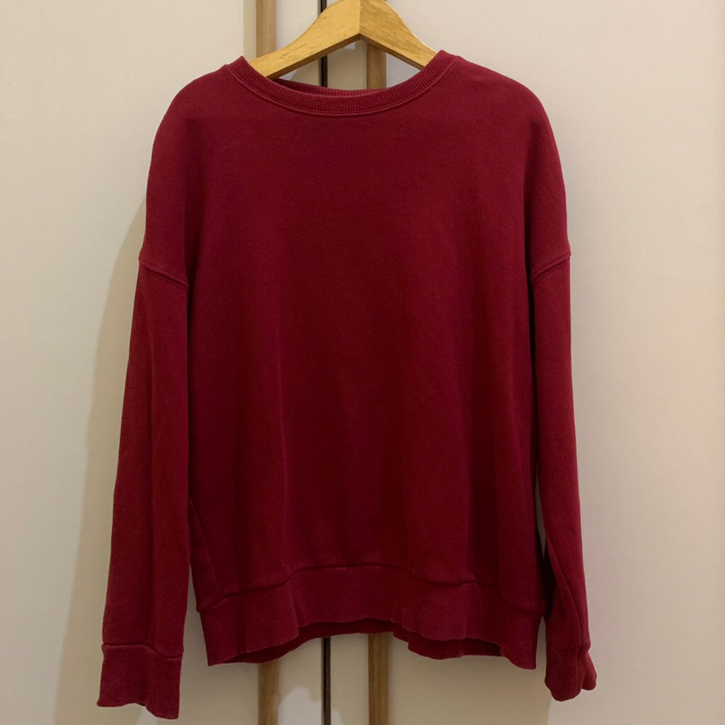 crewneck california maroon