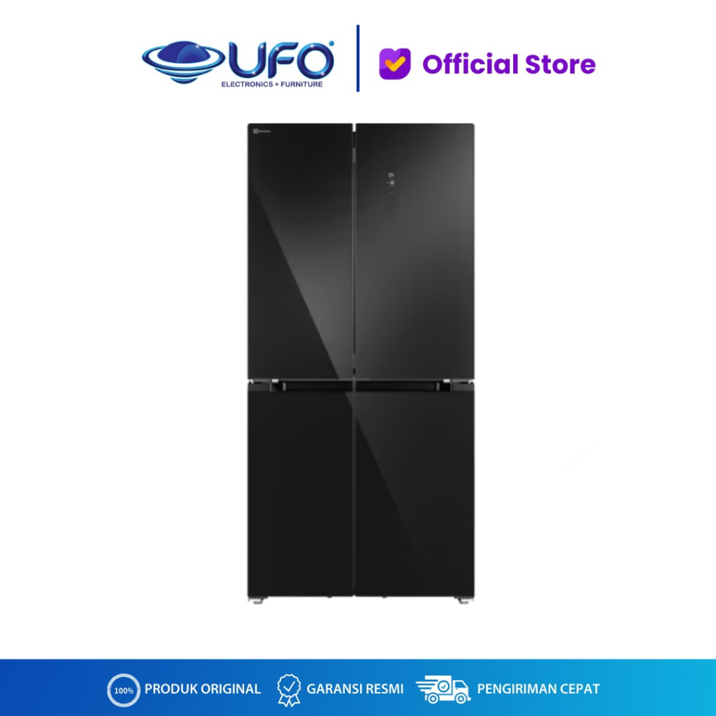 Electrolux Kulkas 4 Pintu EQE4905A-B 496L