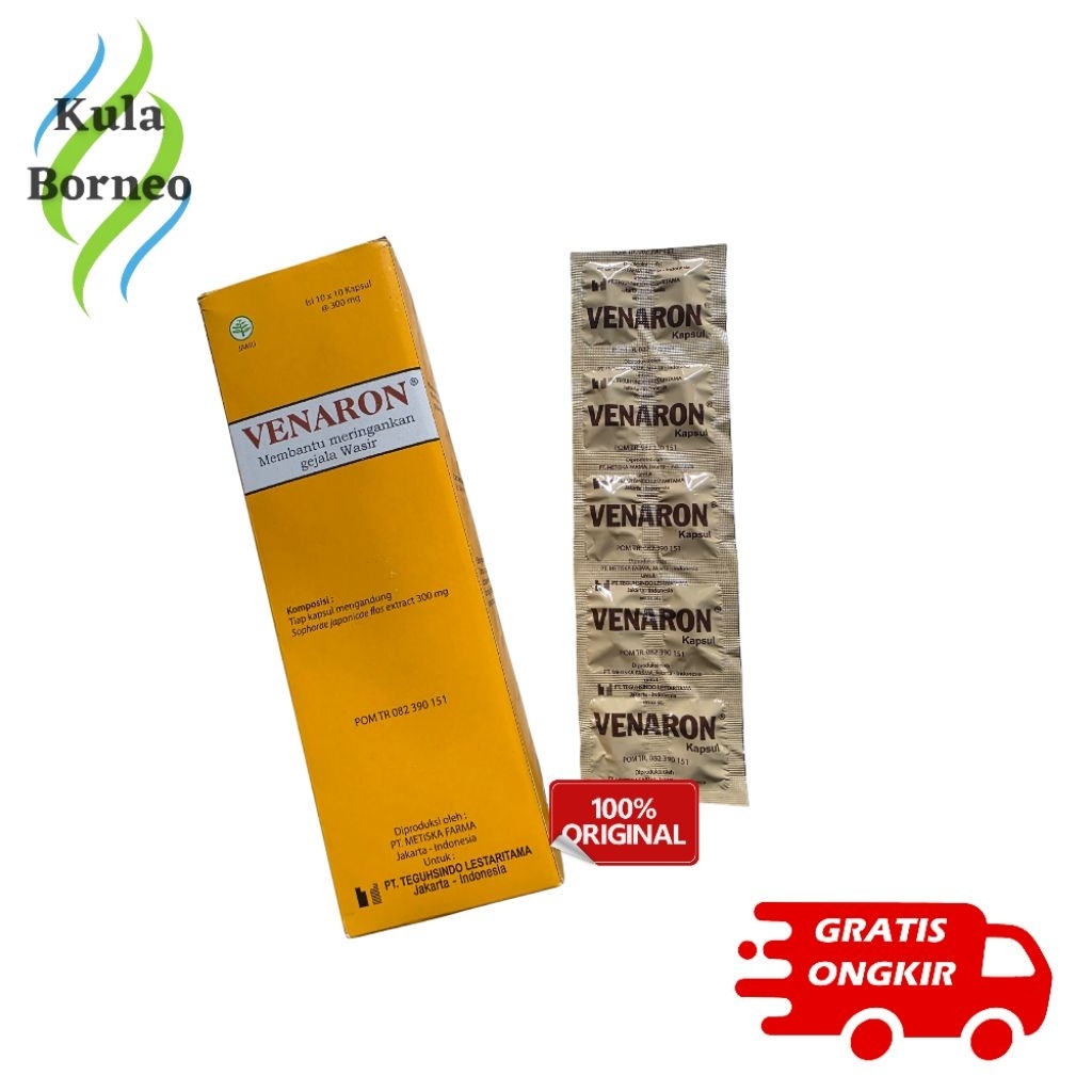 VENARON 10 TABLET - OBAT WASIR