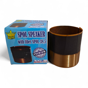 King SPOL SPUL SEPUL SPEAKER 38,5 / 1238 FIBER, KAWAT TEMBAGA MURNI