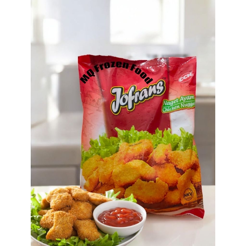 Jofrans Nugget Ayam 500g | jofrans naget | naget jofrans | nugget jofrans | Lucky frozen mart