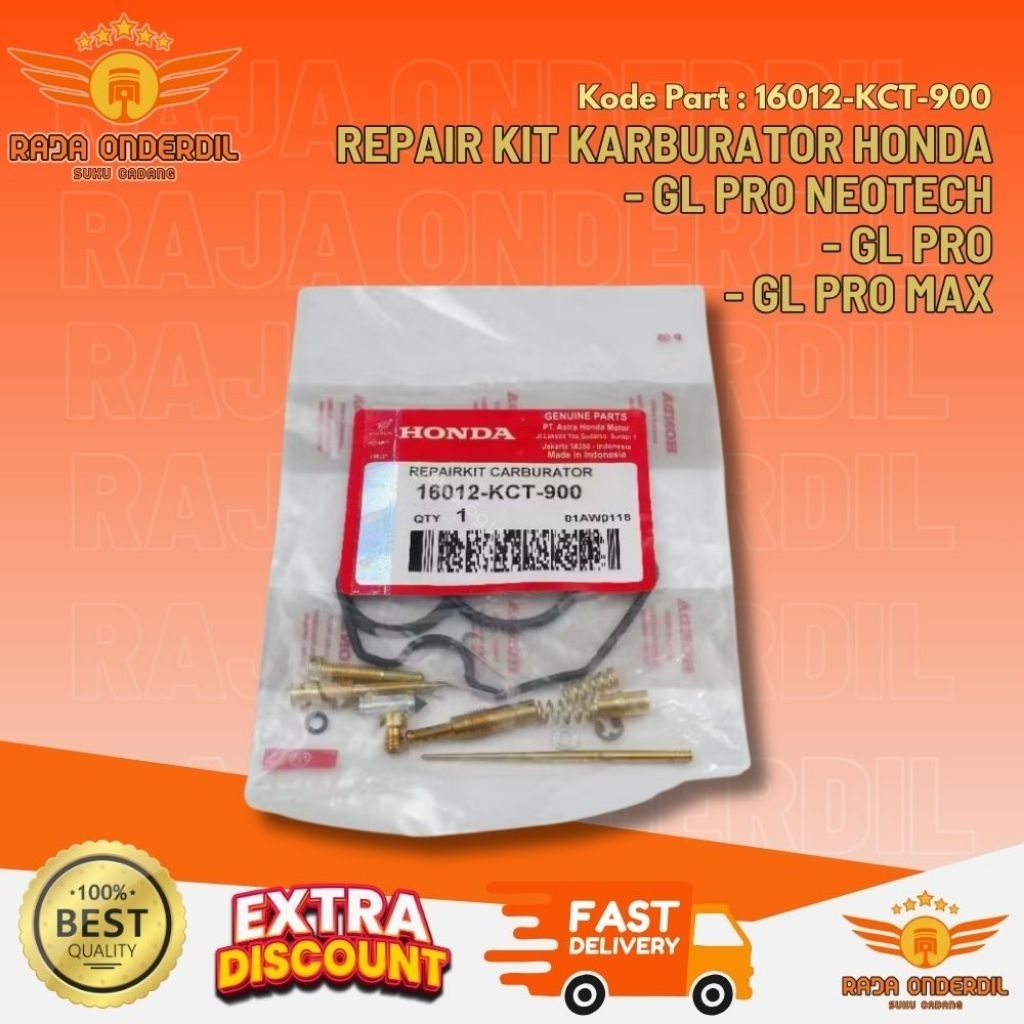 REPAIR KIT GL PRO / REPAIR KIT GL PRO MAX KCT HONDA GL PRO MAX Raja Onderdil