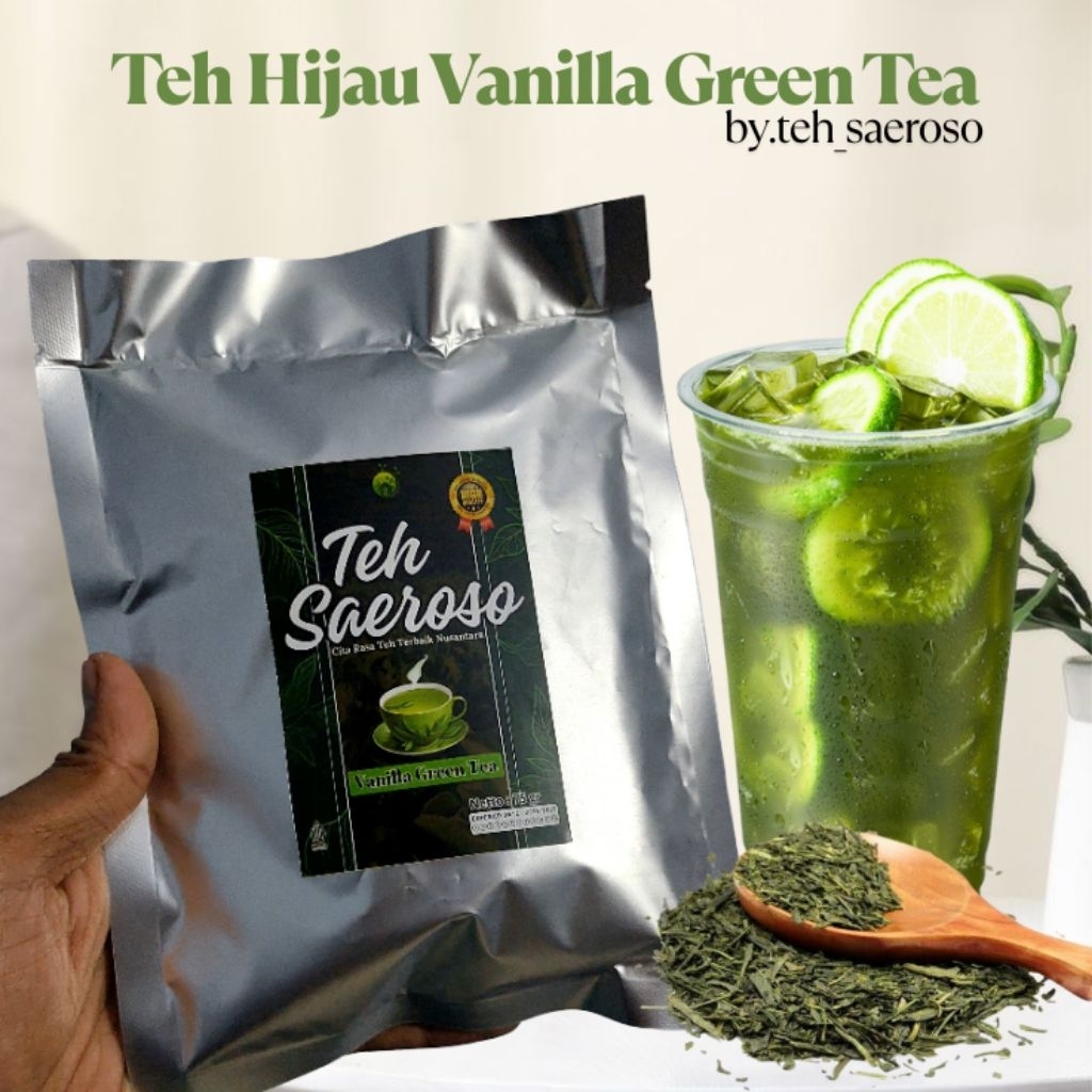 Teh Hijau Untuk Jualan Es Teh / Teh Hijau Original / Teh Hijau Thailand Aroma Wangi / Teh Hijau Vani
