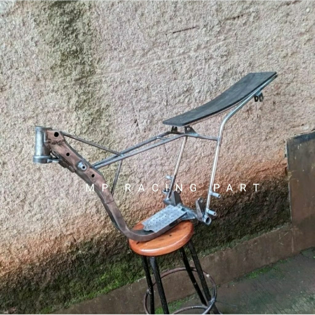 frame kerangka sasis batangan rangka drag Mio 200cc 201m rangka nouvo pnp mesin mio