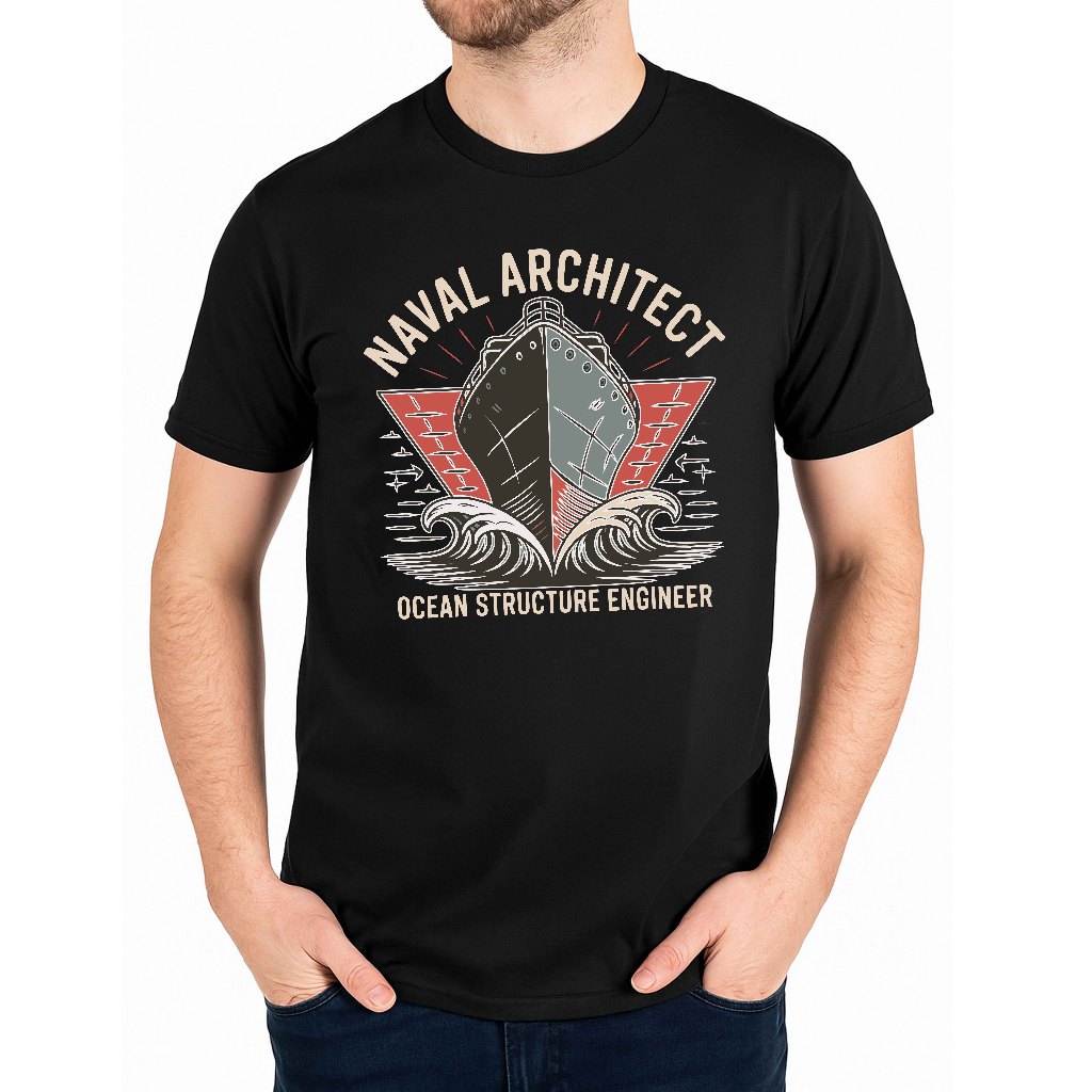Kaos Teknik Perkapalan Naval Architect - Ocean Structure Engineer | Kaos Teknik, Kaos Engineer
