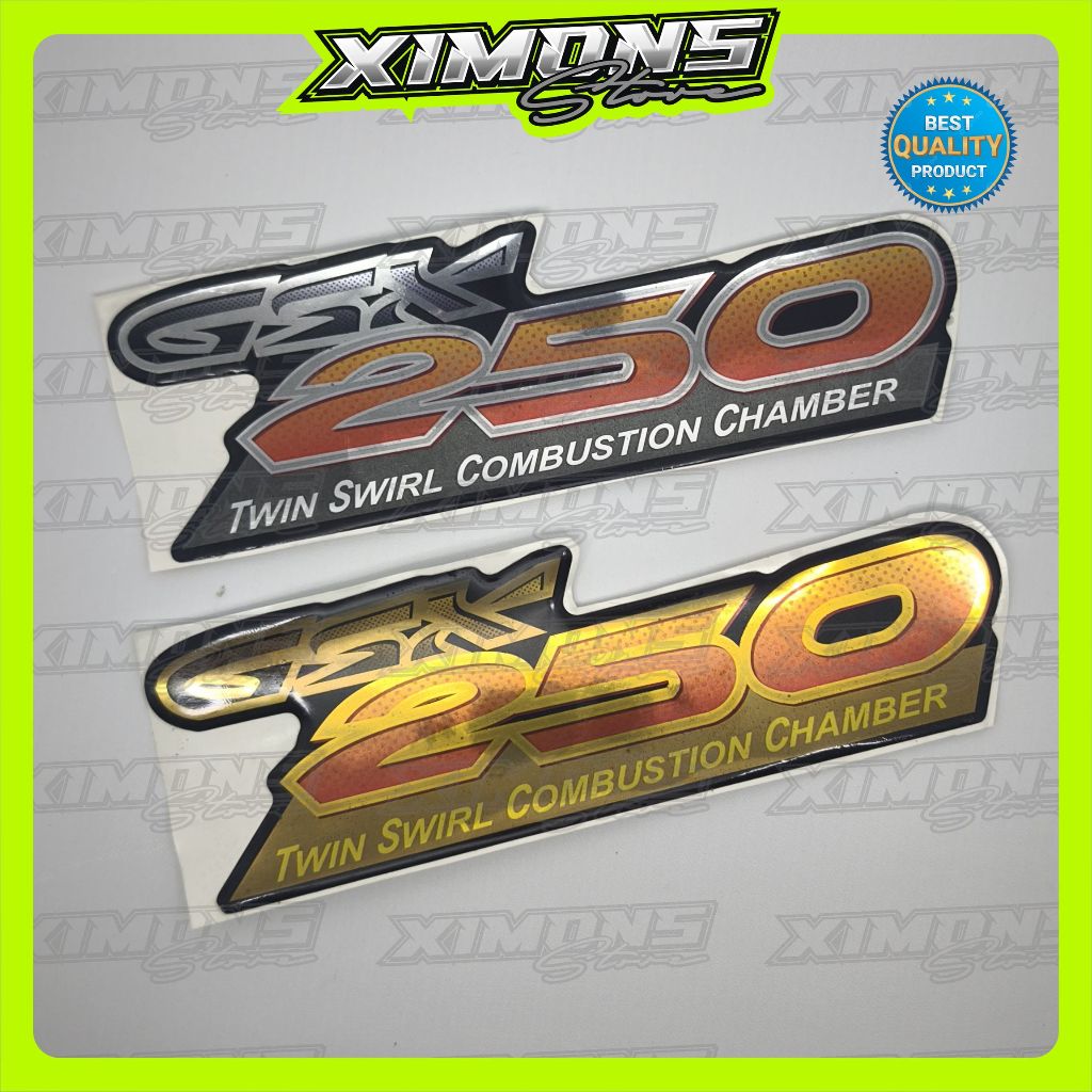 emblem box thunder 250 / emblem timbul thunder 250