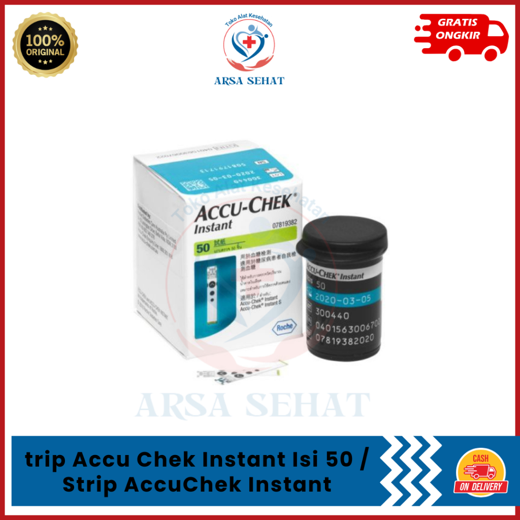 Strip Accu Chek Instant Isi 50 / Strip AccuChek Instant 50 Test