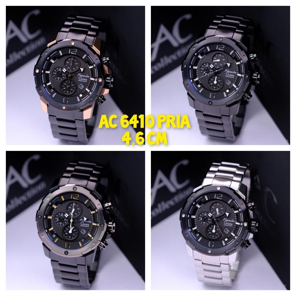 JAM TANGAN PRIA ALEXANDER CRISTIE AC6410/AC6508/AC6620/ AC6674 ORIGINAL GARANSI RESMI/ALEXANDRE CHRI