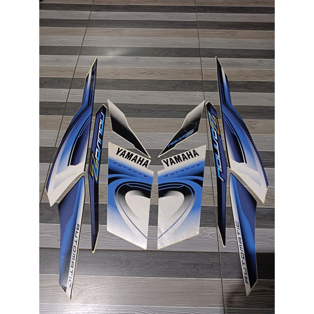 Striping Yamaha Nouvo Z 2007 Putih Original Lospack