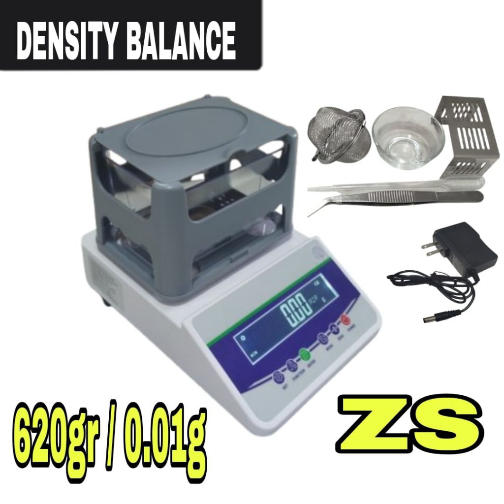 (mvp) density balance ZS 620gr 0.01g timbangan digital emas timbangan air digital timbangan kepadata