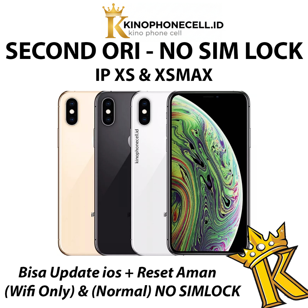 IP XS 256GB 64GB 512 Second Fulset seken e x Inter 64 256 GOLD GRAY SILVER Original Mulus kinophonec