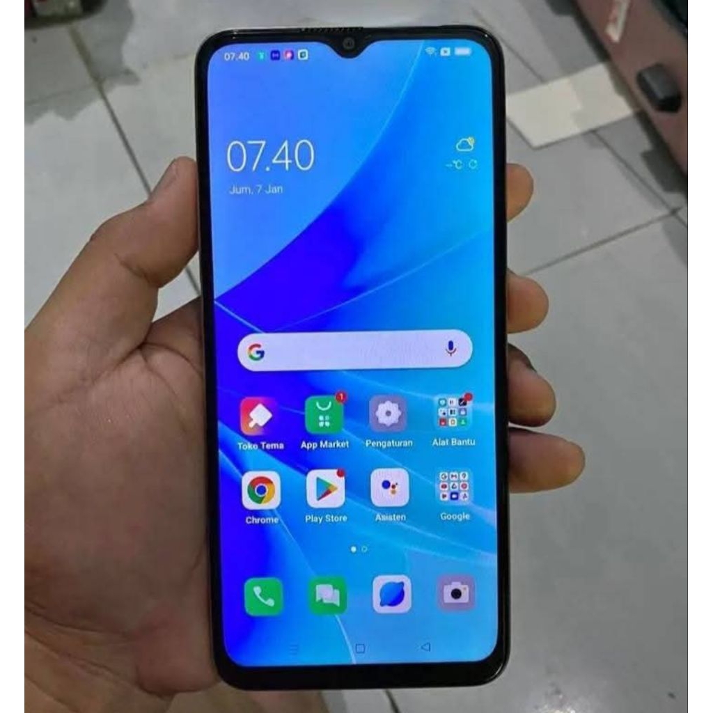 LCD Touchscreen Ori Copotan Oppo A77s / A77 / A77 5G / A57 2022