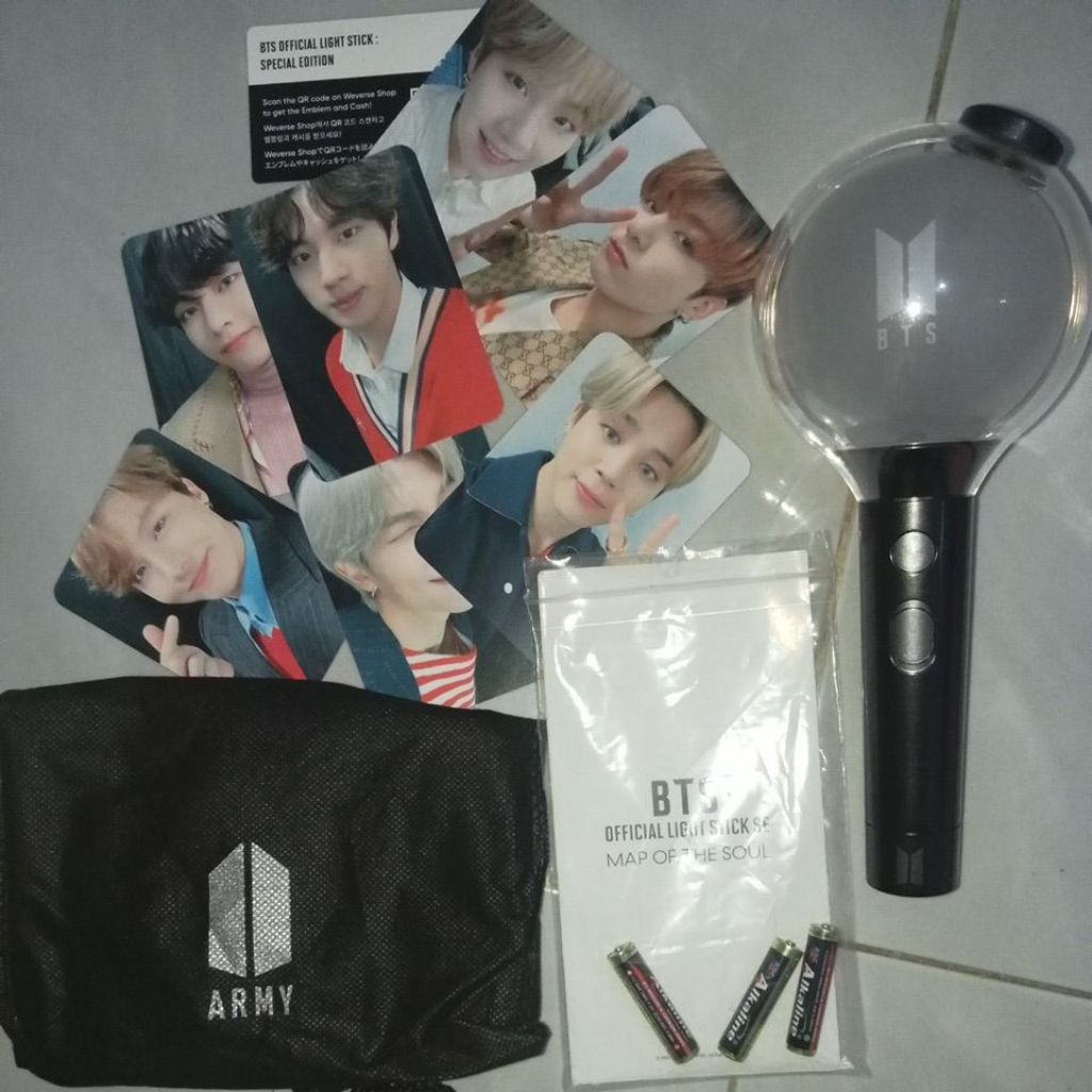 BTS Official Lightstick Army Bomb SE Ver 4 original  by weverse 100%
