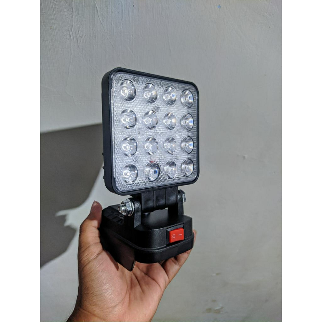 Lampu LED Cordlles 21V LXT+Dual port USB Fast Charging