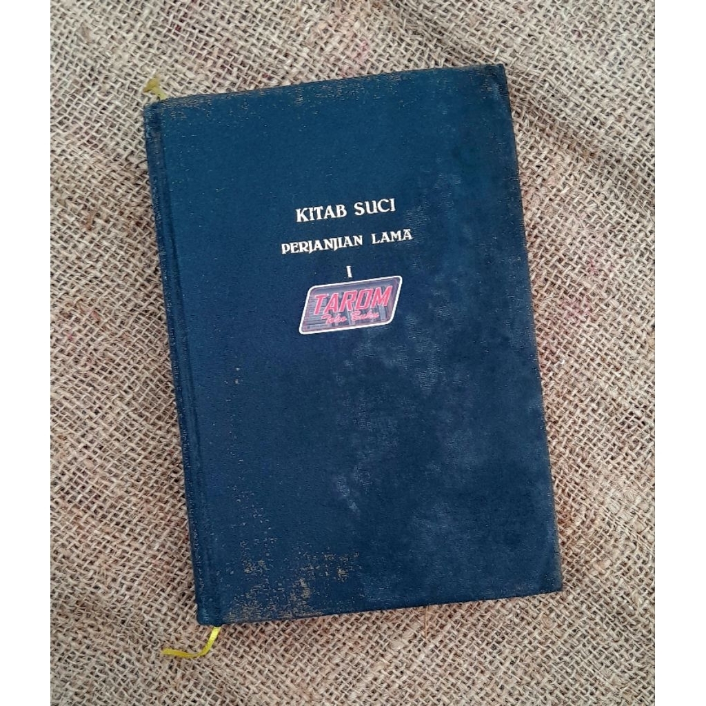 Kitab Suci PERJANJIAN LAMA (I) dengan Pengantar & Catatan Singkat : Nusa Indah - Arnoldus Ende (1977